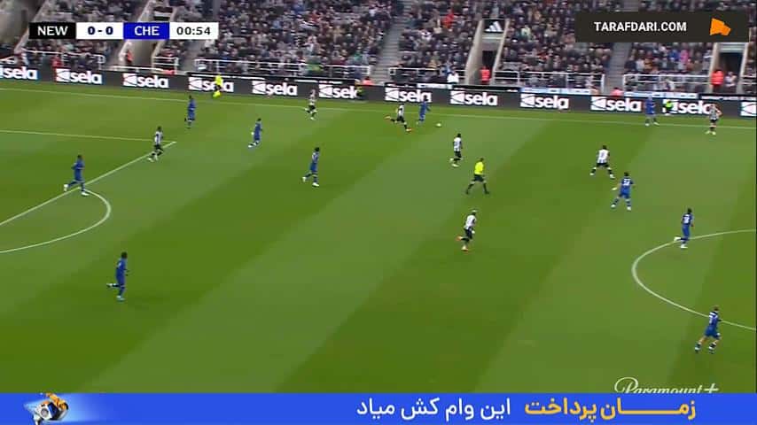 دیدار نیوکاسل و چلسی در لیگ کاپ انگلیس