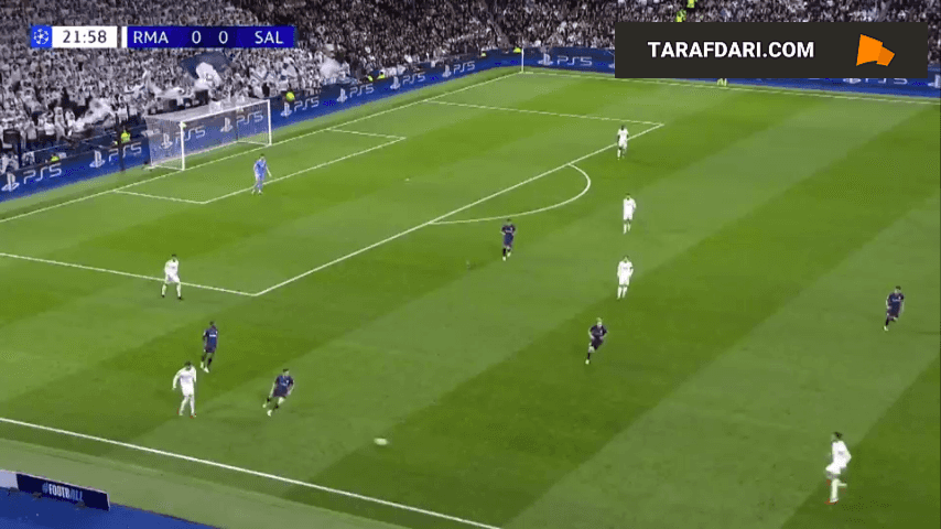 شادی به سبک جان سینا؛ گل رودریگو به سالزبورگ (رئال مادرید 1-0 سالزبورگ)