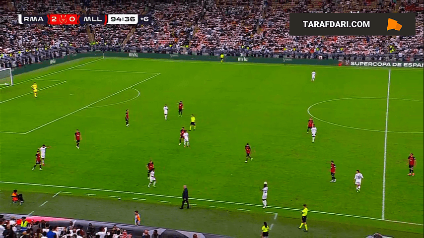 گل رودریگو به مایورکا (رئال مادرید 3-0 مایورکا)
