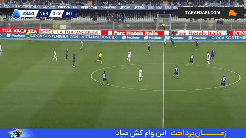 گل دوم مارکوس تورام به هلاس ورونا (هلاس ورونا 0-3 اینتر)