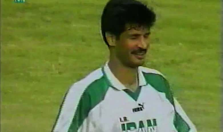 علی دایی - دیدار با ازبکستان 1998