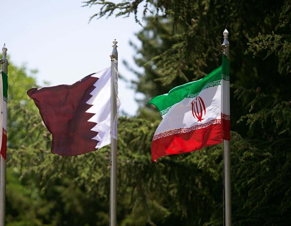 ایران و قطر - پرچم
