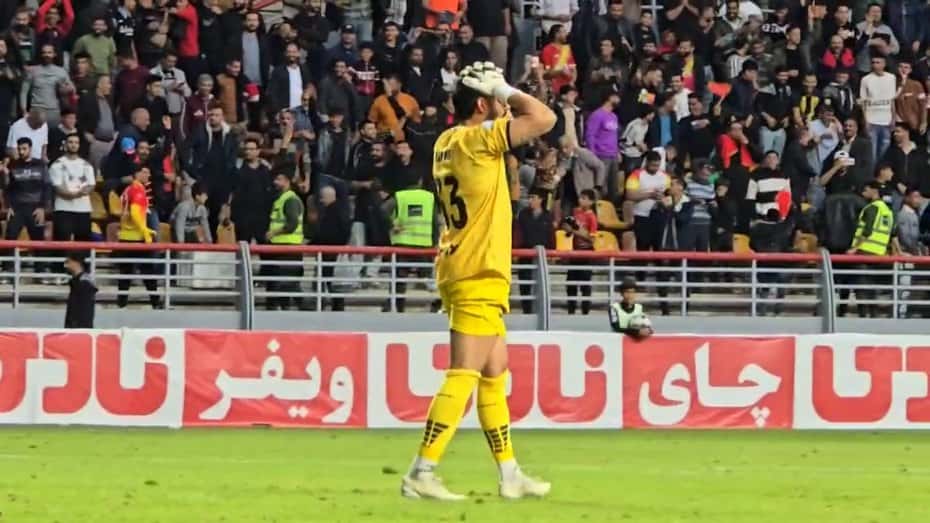 گل دوم فولاد به ملوان روی اشتباه عجیب فرعباسی