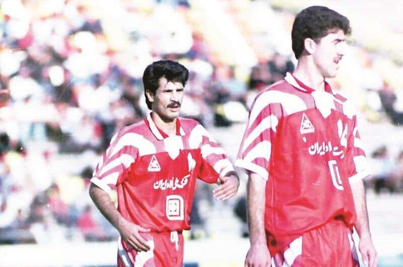 کریم باقری - علی دایی - بزرگان باشگاه پرسپولیس