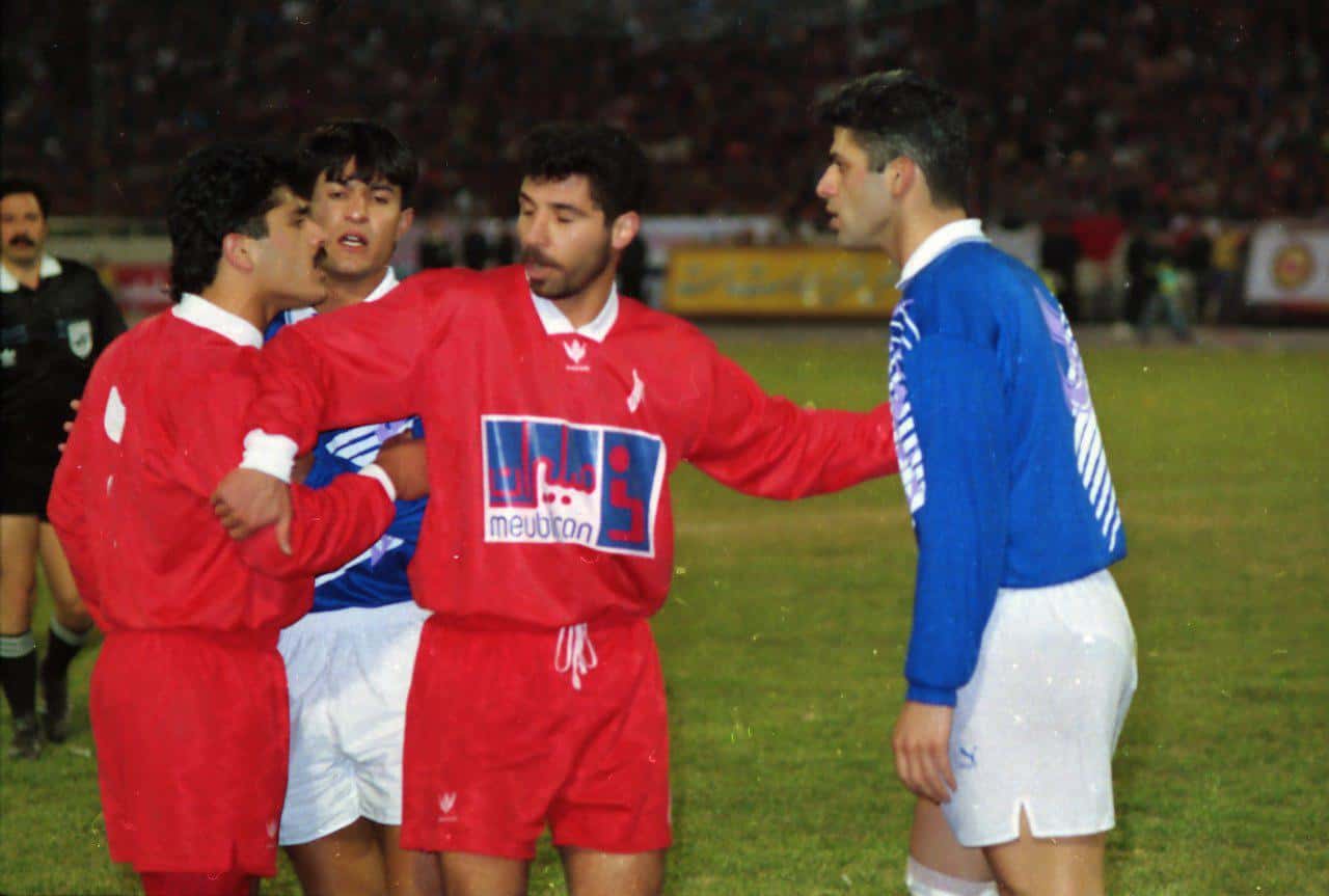 مجتبی محرمی - بهزاد داداش زاده - تاریخ دربی - پرسپولیس و استقلال.
