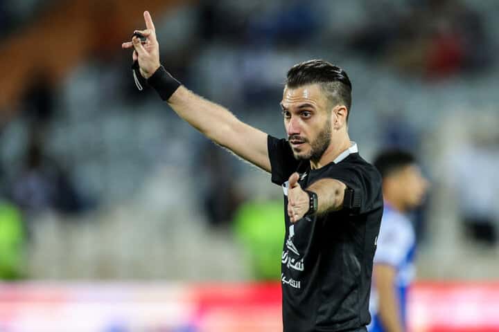 داوران هفته بیست و یکم لیگ برتر؛ کوپال ناظمی داور بازی پرسپولیس - پیکان شد