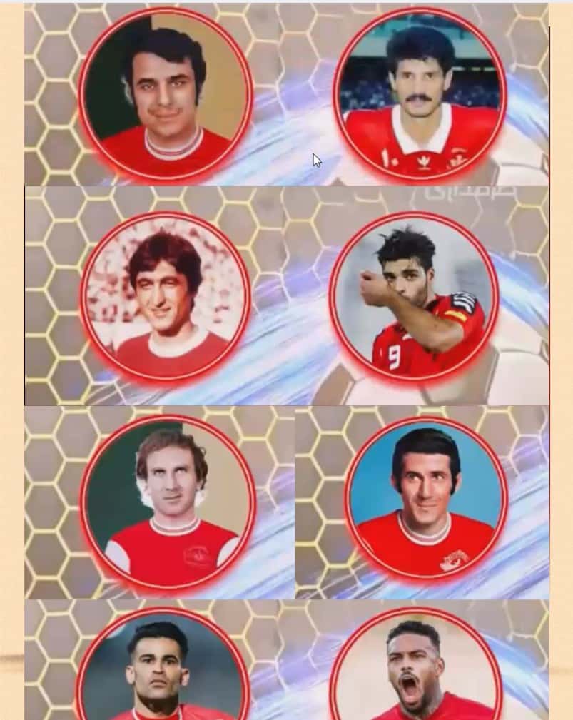 برترین مهاجمان تاریخ پرسپولیس