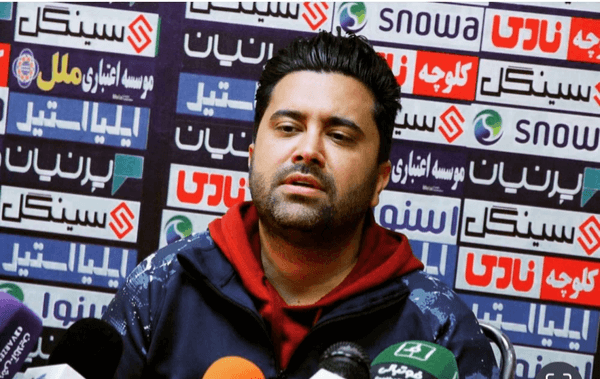 عکس از سعید اخباری سرمربی چادرملوی اردکان