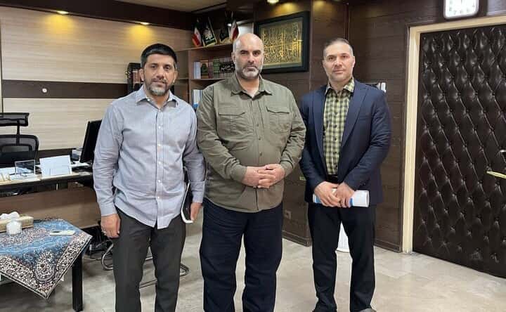 عکس از علیرضا دبیر و حسین اوجاقی و محمدامین توکلی زاده