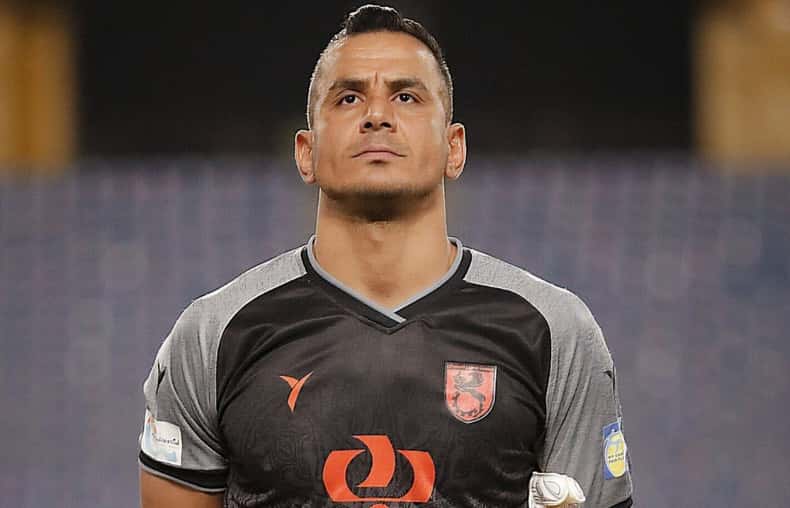 عکس از حامد لک دروازهبان مس رفسنجان