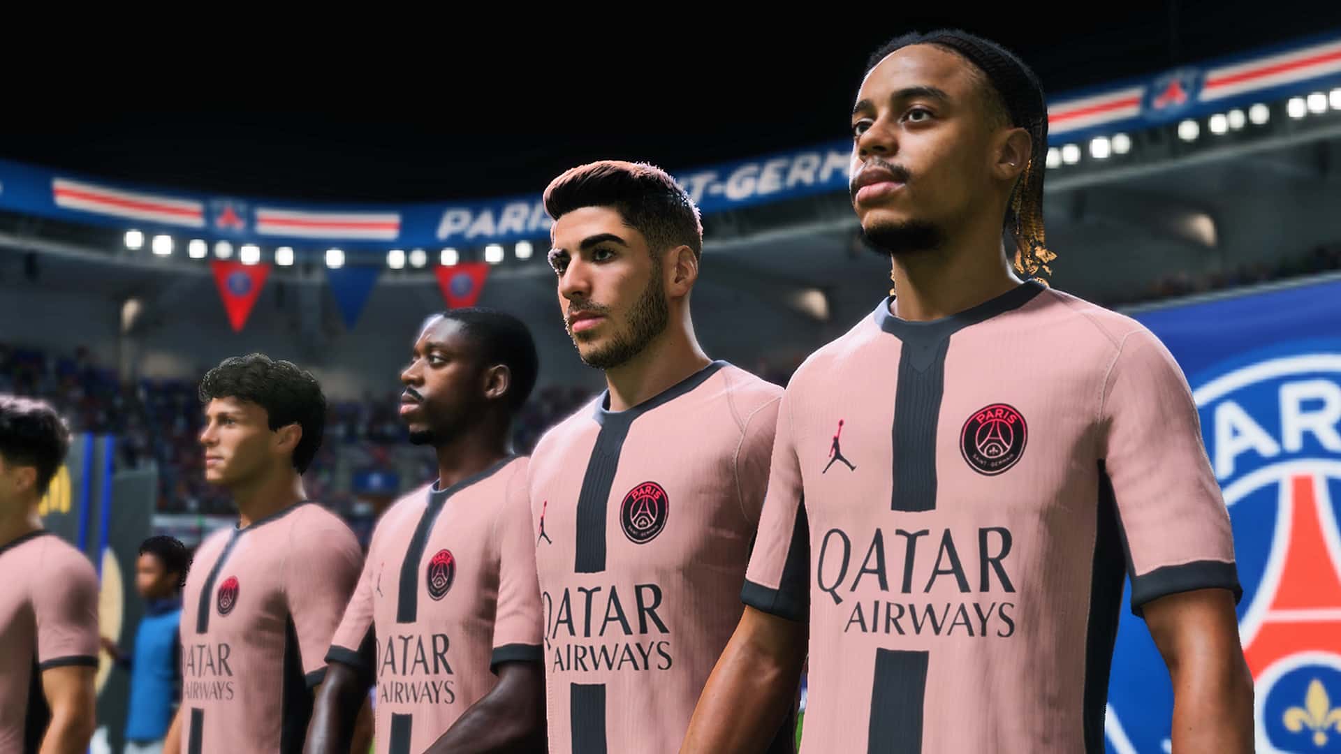 بازیکنان پاری سن ژرمن یا کیت سوم در بازی FC 25