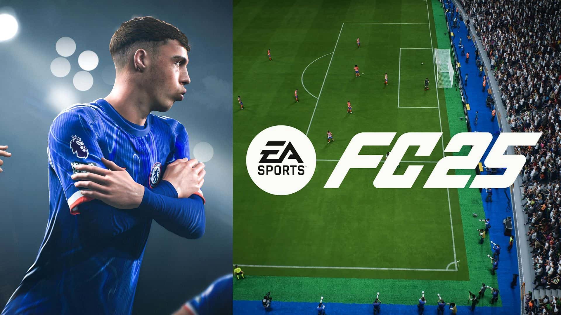 شبیهسازی کول پالمر در تیم چلسی در بازی FC 25