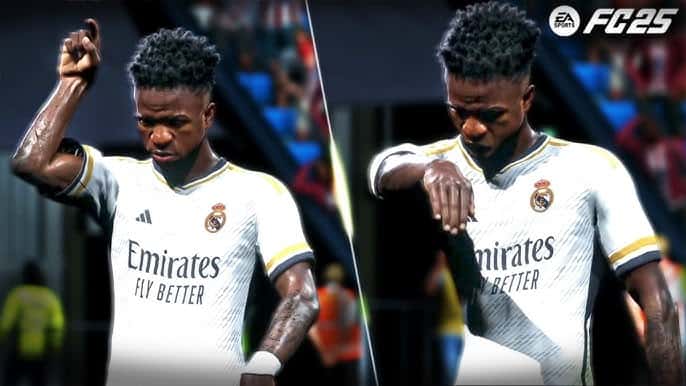 وینیسیوس جونیور در بازی FC 25