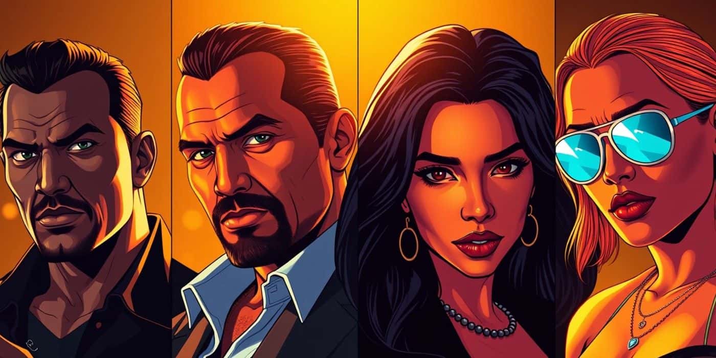پوستر بازی GTA مشابه با بازی راکستار