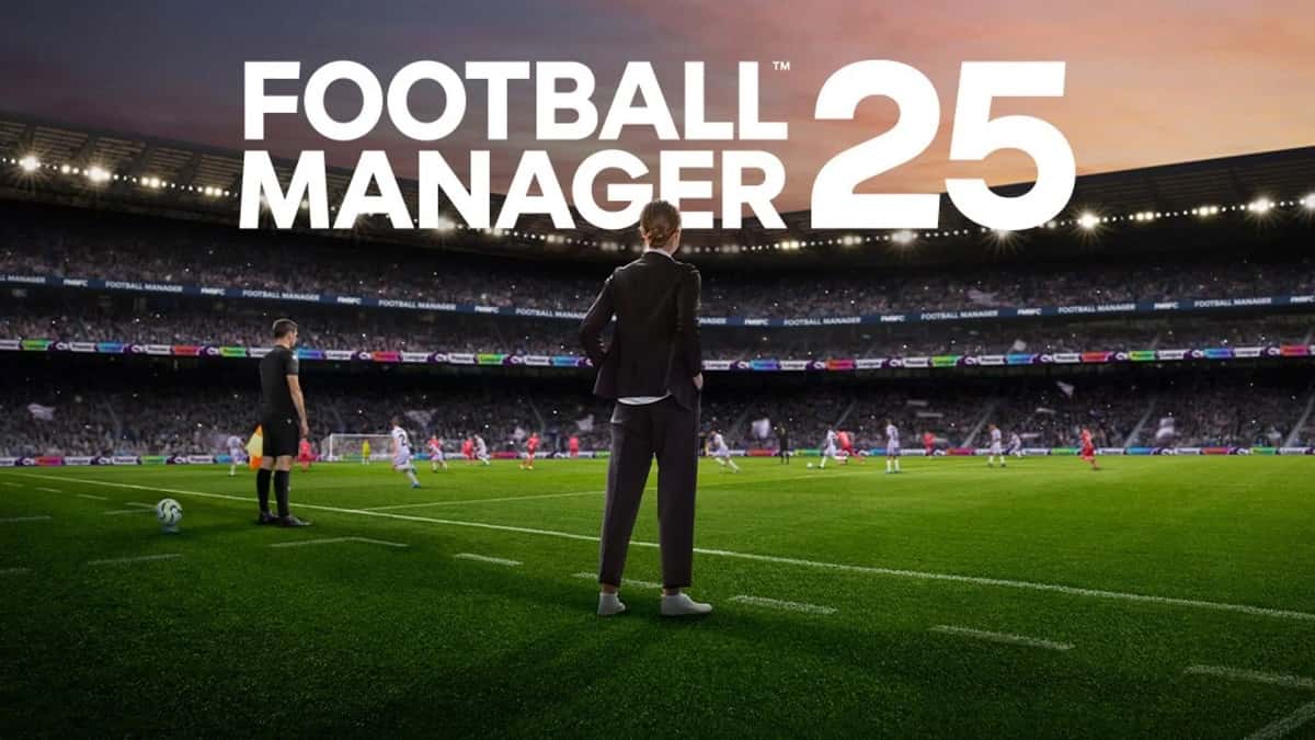 پوستر رسمی بازی Football Manager 2025 - گیم