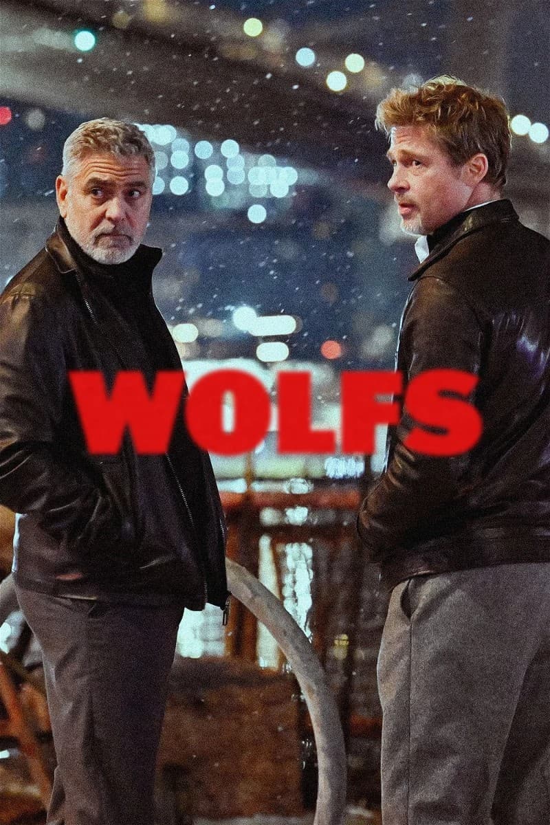 دانلود فیلم گرگ ها Wolfs 2024 بدون سانسور: با بازی برد پیت