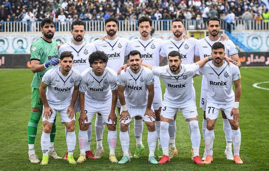 ملوان - لیگ برتر - فوتبال ایران - برنامه پخش زنده فوتبال ۱۹ بهمن - عکس تیمی ملوان