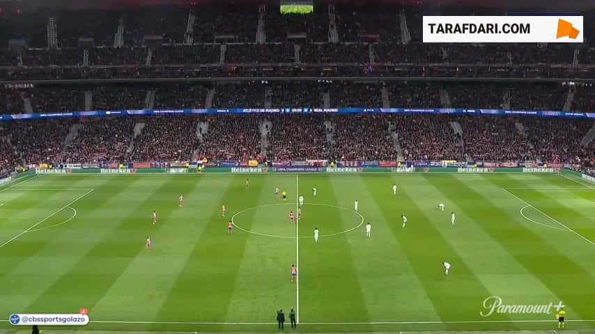 پیروزی رئال مادرید مقابل اتلتیکو مادرید و صعود به یک چهارم نهایی لیگ قهرمانان