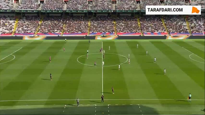 پیروزی بارسلونا مقابل آلاوز با تک گل روبرت لواندوفسکی