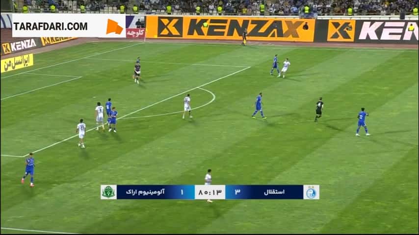 گل جوئل کوجو به آلومینیوم (استقلال 4-1 آلومینیوم اراک)