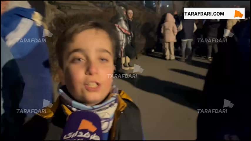 اعتراض جالب هوادار کم سن استقلال به علیرضا کوشکی: جان ندارد؛ این همه حقوق میگیری، برو یک پروتئین بگیر!