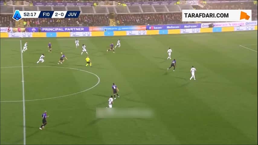 گل دیدنی آلبرت گودموندسون به یوونتوس (فیورنتینا 3-0 یوونتوس)