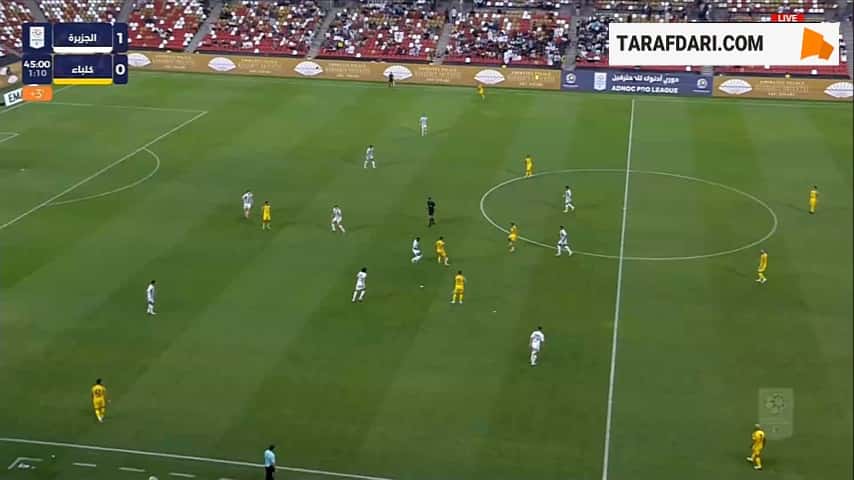 گل مهدی قائدی به الجزیره (الجزیره 1-1 اتحاد کلبا)