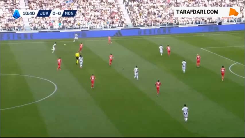 گل دیدنی نیکو گونزالس به مونتزا (یوونتوس 1-0 مونتزا)