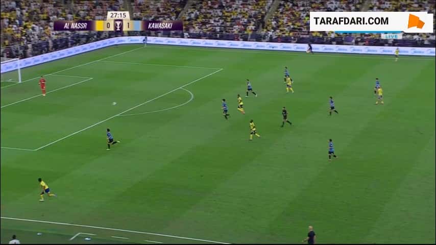 گل سادیو مانه به کاوازاکی (النصر 1-1 کاوازاکی)