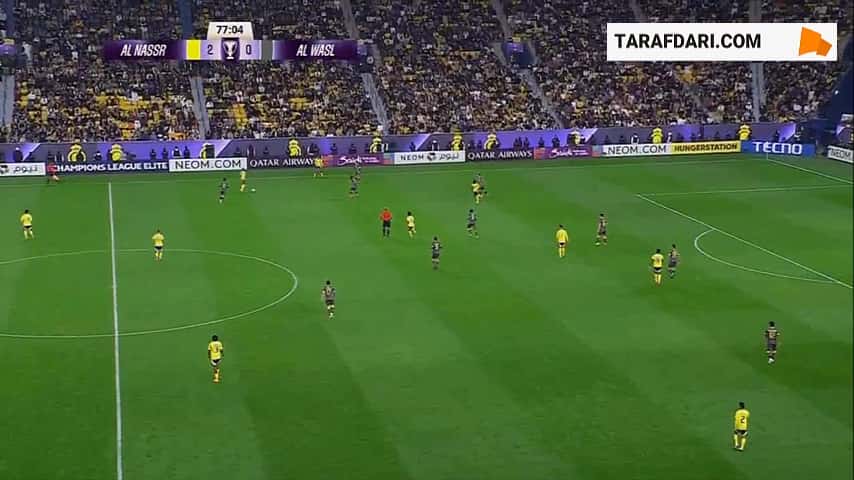 گزارش جالب گزارشگر عربزبان روی گل دیدنی کریستیانو رونالدو مقابل الوصل امارات
