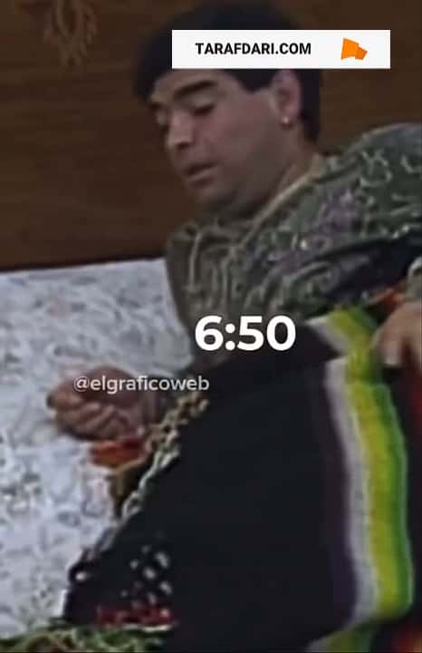 برنامه روتین دیگو مارادونا