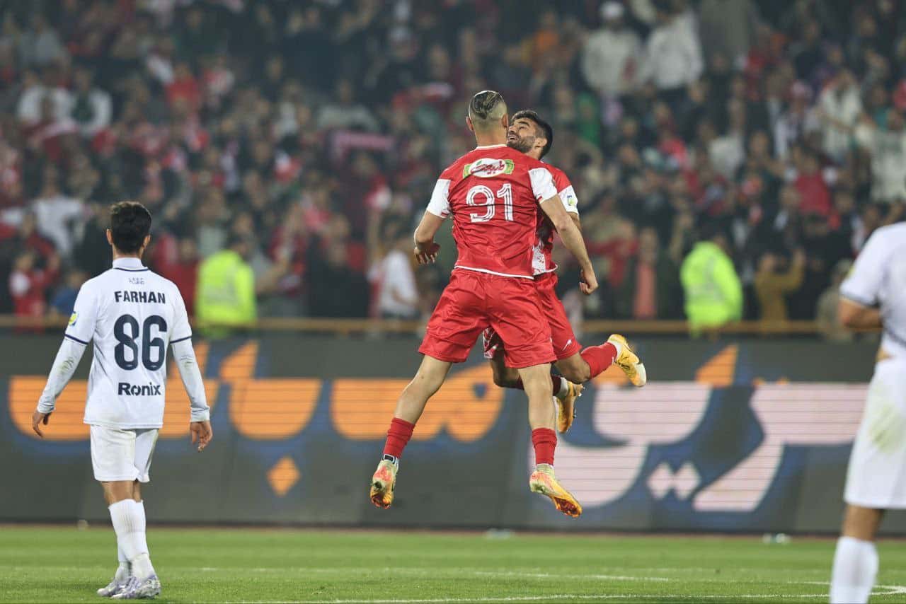 پرسپولیس - ملوان - لیگ برتر فوتبال ایران