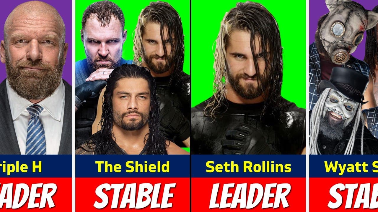 بهترین گروههای WWE - The Bloodline - The Shield - Evolution - DX - The Four Horsemen - رهبران WWE - تاریخ-کشتی-کج