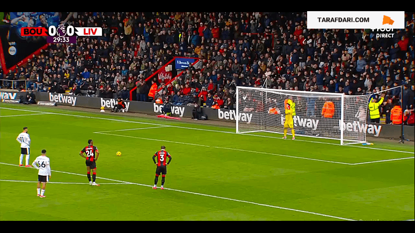 گل محمد صلاح به بورنموث (بونموث 0-1 لیورپول)