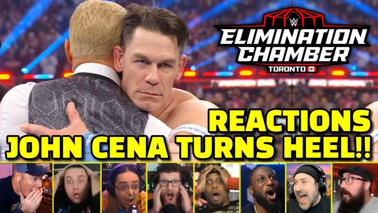WWE-Elimination-Chamber-2025 - رسلمنیا-40 - کودی-رودز - راک - خیانت-جان-سینا - سینا-هیل-ترن