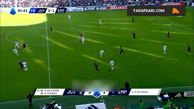 گل کونسیسائو به امپولی (یوونتوس 4-1 امپولی)