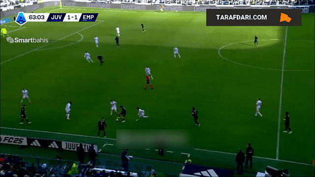 گل دوم کولو موانی به امپولی (یوونتوس 2-1 امپولی)