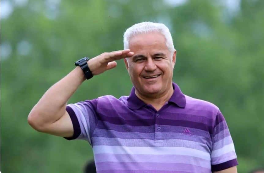 فرشاد پیوس، بازیکن سابق پرسپولیس و سرمربی نیروی زمینی