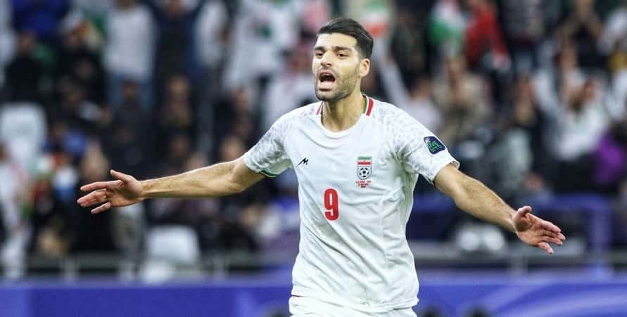 مهدی طارمی بازیکن تیم ملی فوتبال ایران