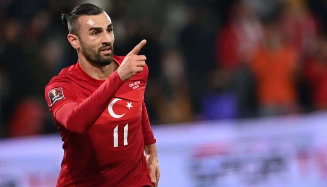 سردار دورسون مهاجم پرسپولیس در تیم ملی ترکیه