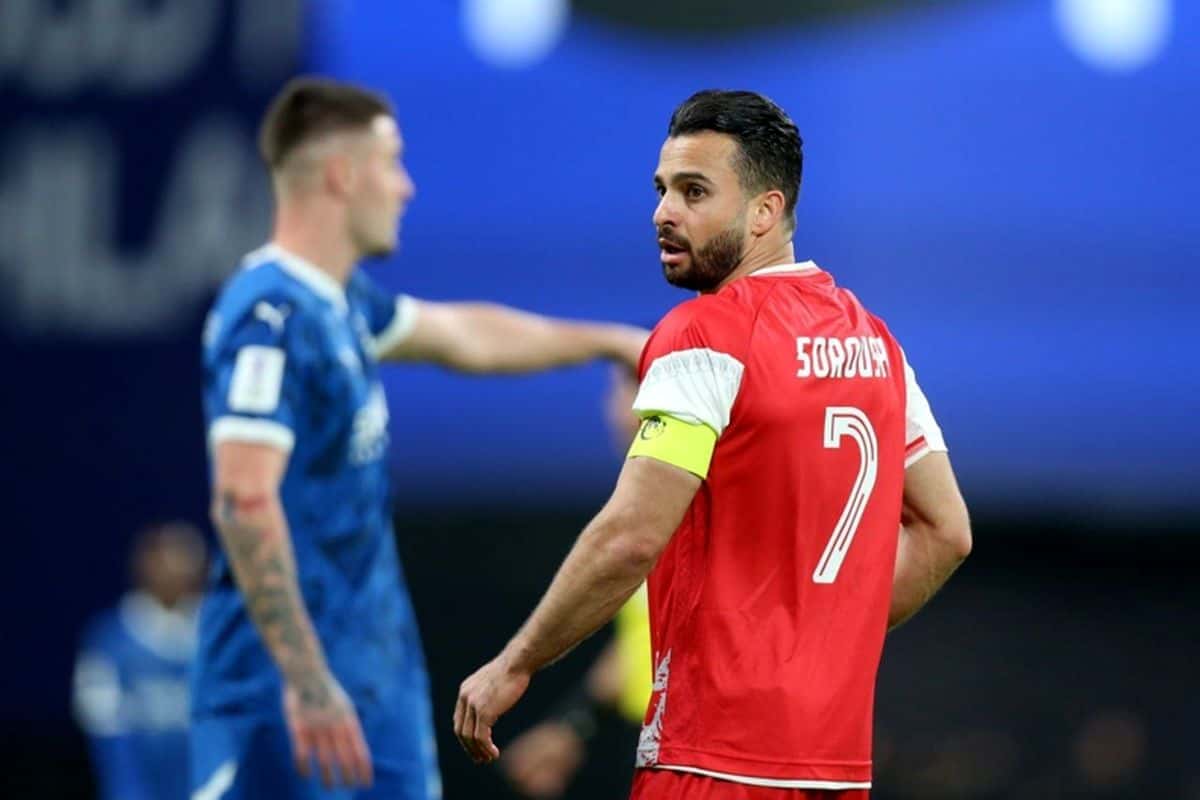 سروش رفیعی بازیکن تیم پرسپولیس تهران