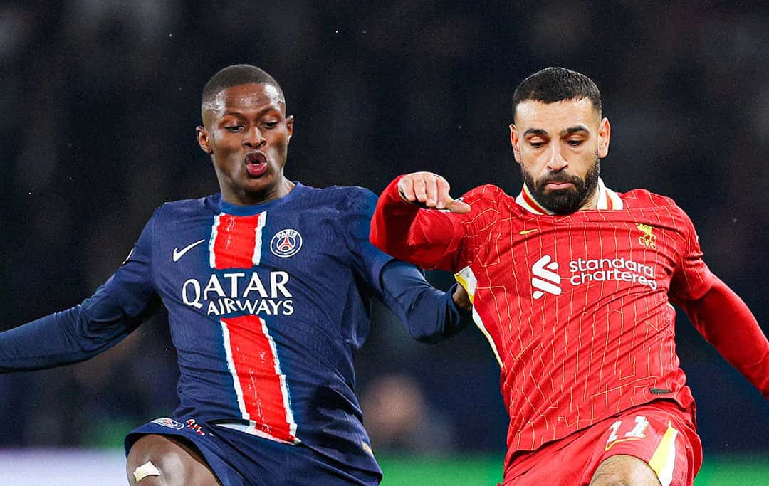 محمد صلاح - نونو مندس - لیورپول - پاری سن ژرمن - لیگ قهرمانان اروپا