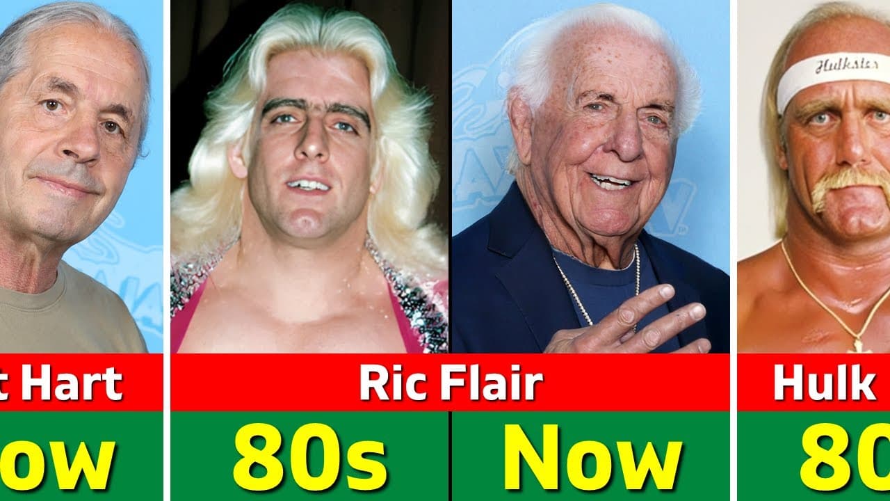 WWE - دهه 80 - تغییر چهره کشتیگیران - هالک هوگان - ریک فلیر - برت هارت - گذر زمان - ظاهر کشتیگیران