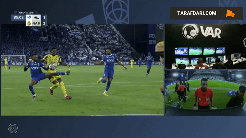 گل دوم کریستیانو رونالدو به الهلال از روی نقطه پنالتی (الهلال 1-3 النصر)