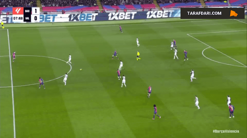 گل زیبای فران تورس به والنسیا (بارسلونا 2-0 والنسیا)