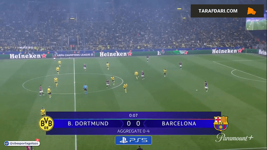 دورتموند - بارسلونا - لیگ قهرمانان اروپا