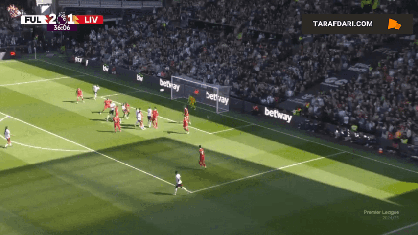 اشتباه ویرجیل فن دایک و گل رودریگو مونیز به لیورپول (فولام 3-1 لیورپول)