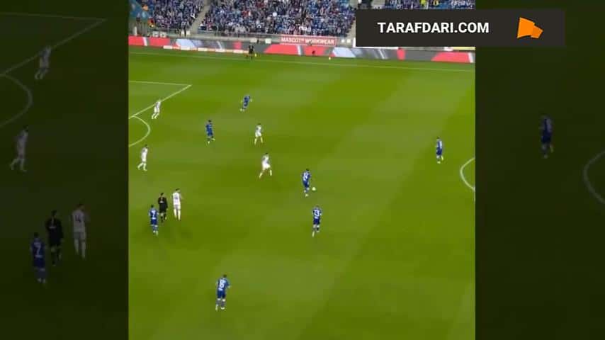 گل تماشایی علی قلی زاده با پیراهن لخ پوزنان به نیپولومیچه (لخ پوزنان 1-0 نیپولومیچه)