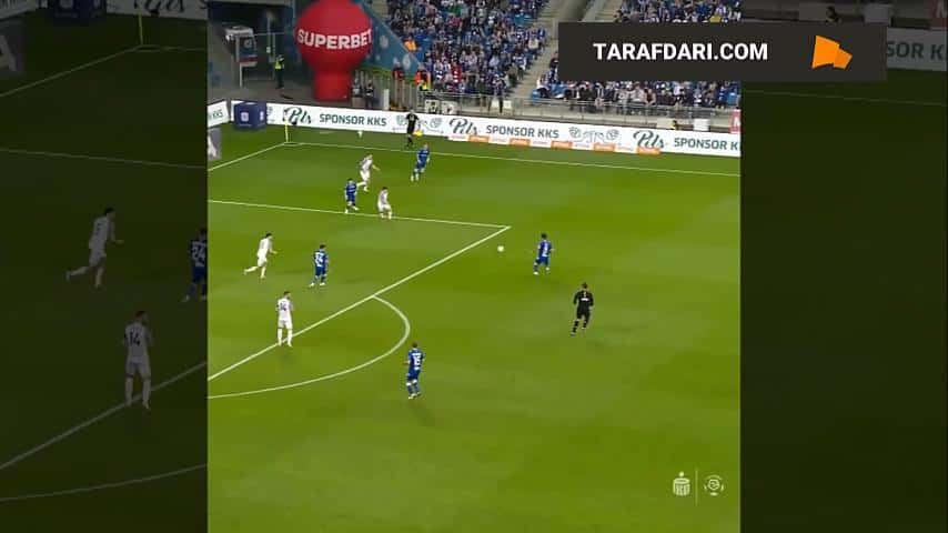 گل دوم و انفرادی زیبای علی قلی زاده با پیراهن لخ پوزنان به نیپولومیچه (لخ پوزنان 2-0 نیپولومیچه)