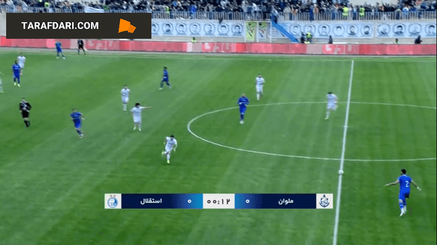 ملوان - استقلال - لیگ برتر ایران